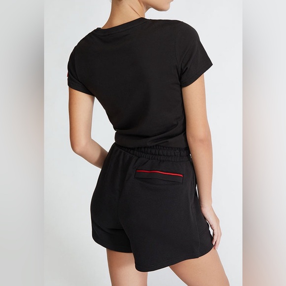 Puma x Woman’s Coca-Cola High Waisted Sweat Shorts with Pockets     Medium   NWT - Picture 3 of 12